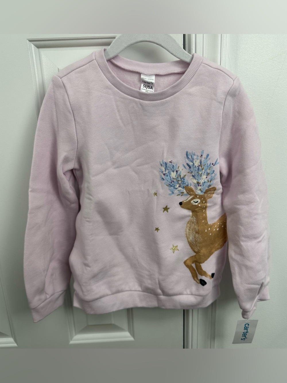 Carter's sweatshirt size 5 NWT